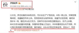 子恒论币 早间ETH止盈提醒_数字货币:MAC